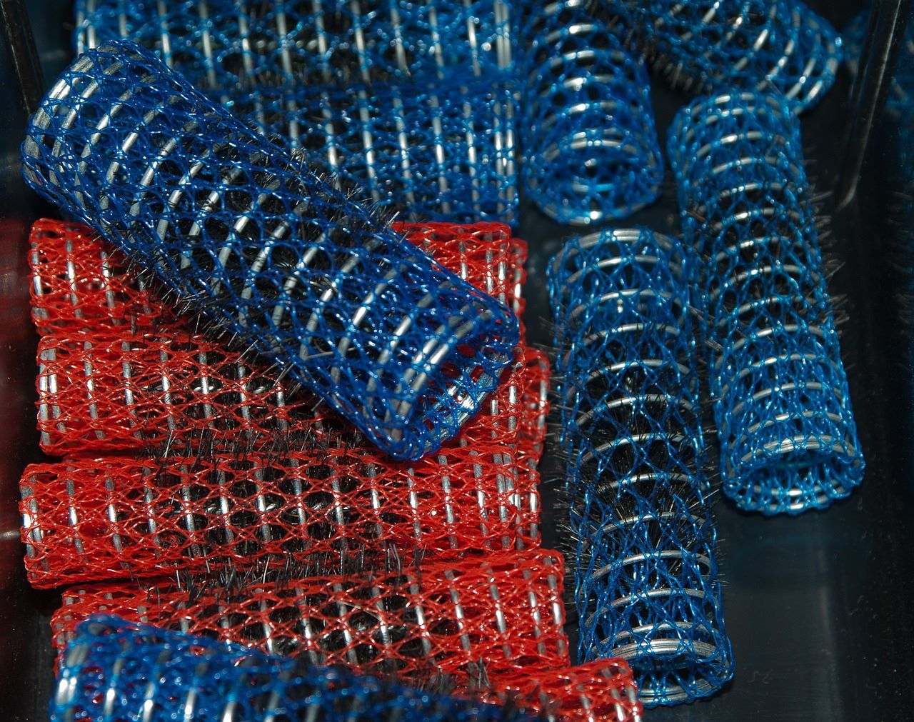 Photo of a hair curlers